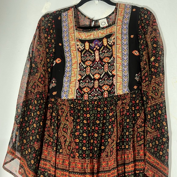 Anthropologie boho midi dress - Picture 5 of 8